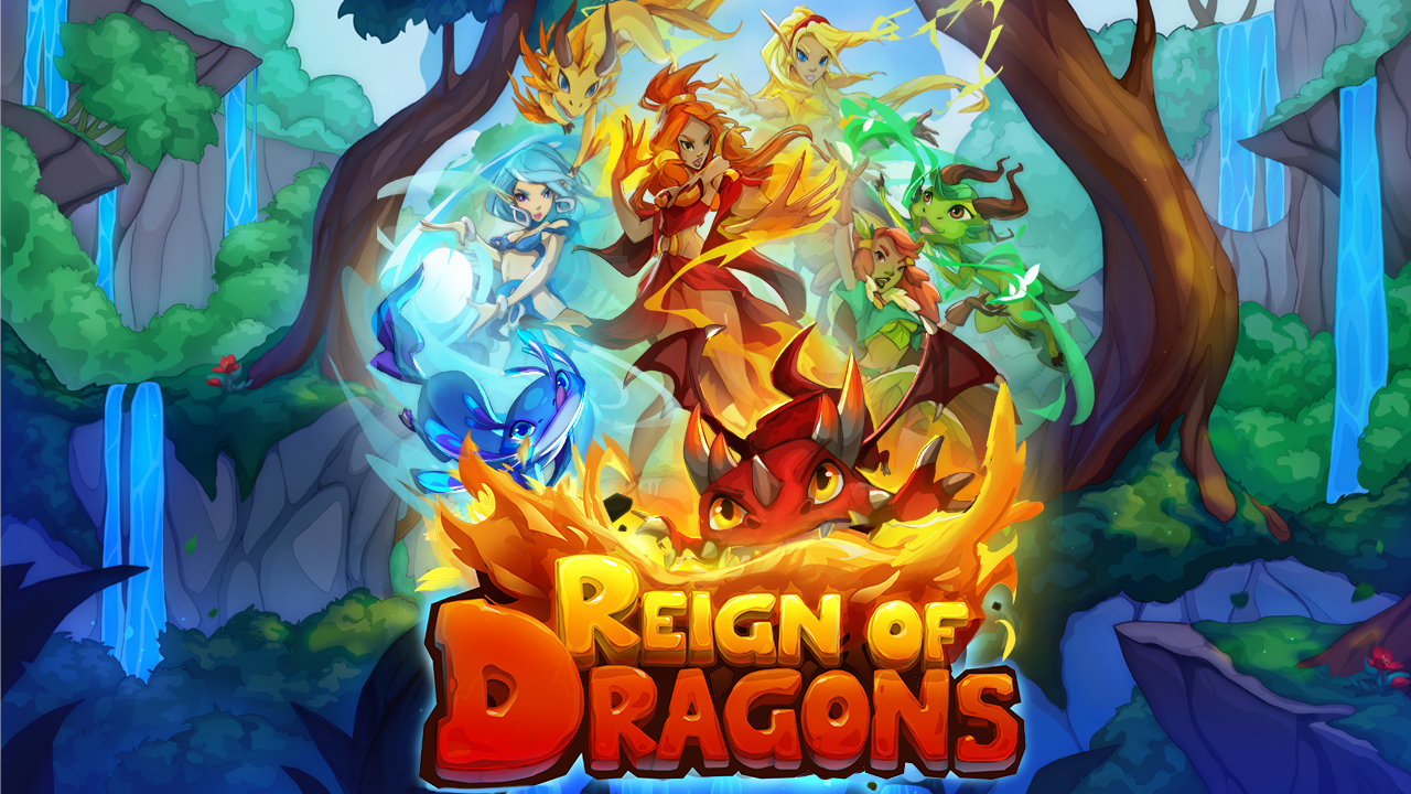 Reign of Dragons, slot de dragões, caça-níqueis online, bônus de giros grátis, RTP 96%, volatilidade baixa, símbolos wild